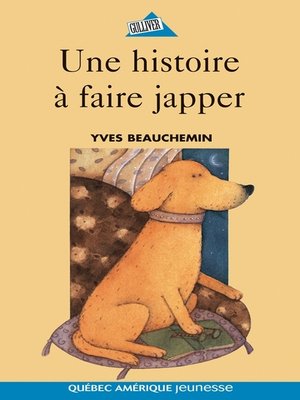 cover image of Une histoire à faire japper